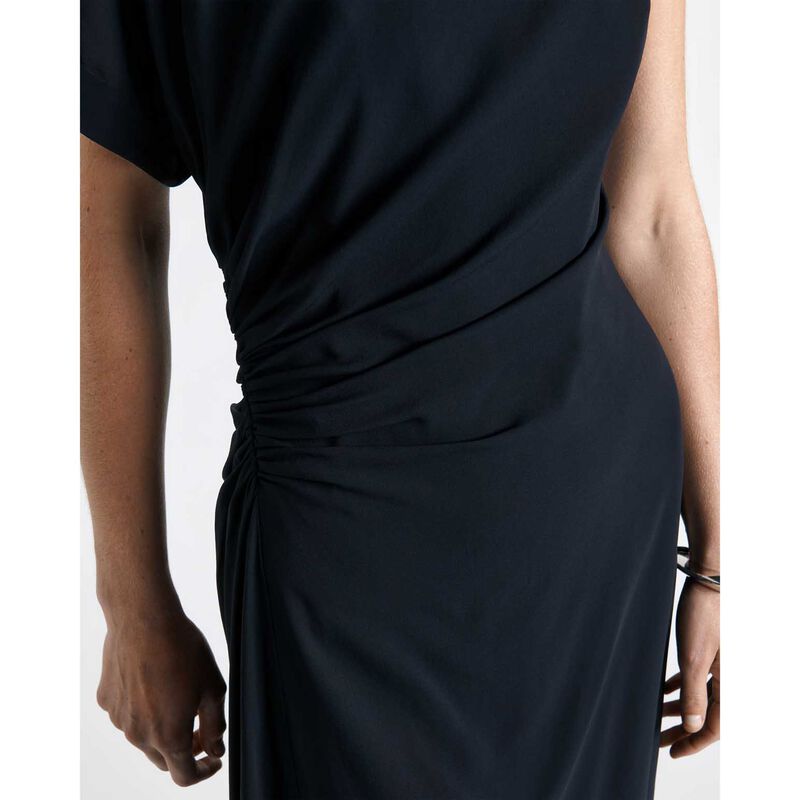 Cue Draped Fold Neck Midi Dress image number 2